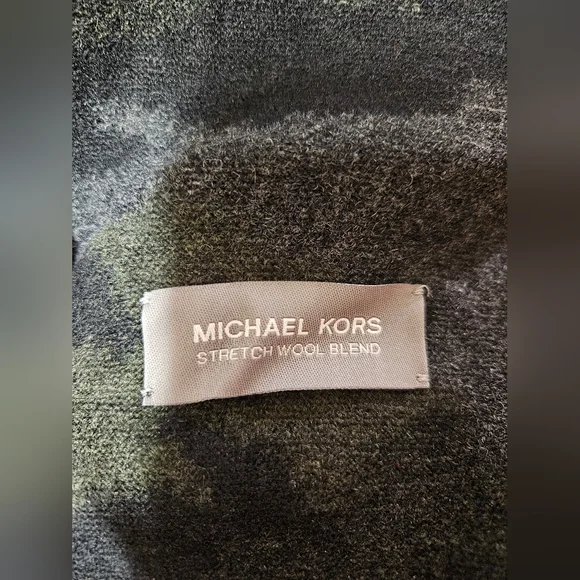 Michael Kors Men's Ghent Slim Fit Topcoat Coat 46L Winter Gentleman WOOL Jacket - Picture 7 of 8